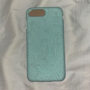 NWT Pela Ripple Effect Ocean Turquoise IPhone 6+/7+/8+